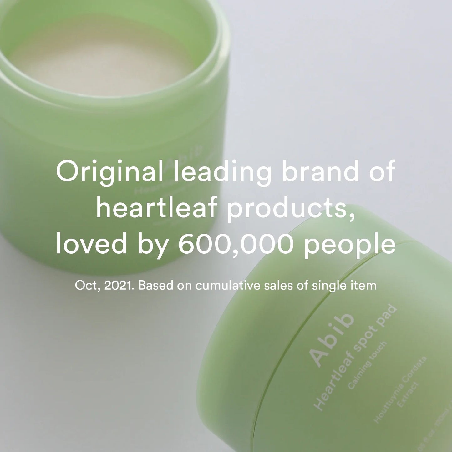 Abib Heartleaf spot pad Calming touch - 150ml. 80 pads