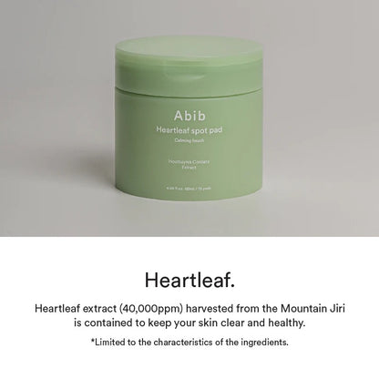 Abib Heartleaf spot pad Calming touch - 150ml. 80 pads