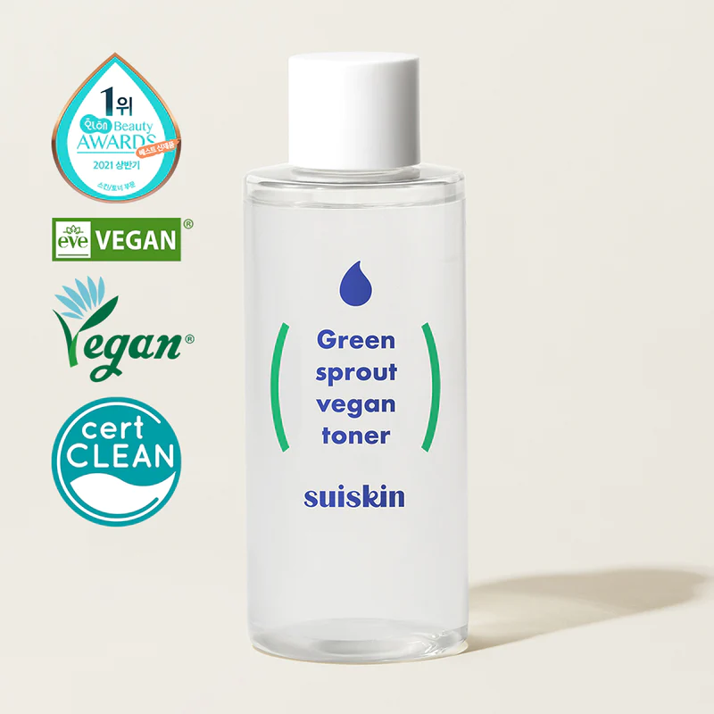 Suiskin Green sprout vegan toner 200ml