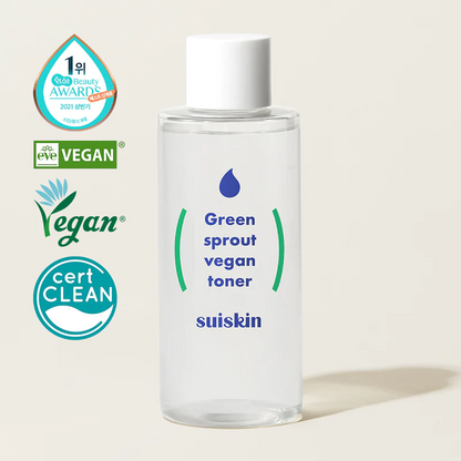 Suiskin Green sprout vegan toner 200ml