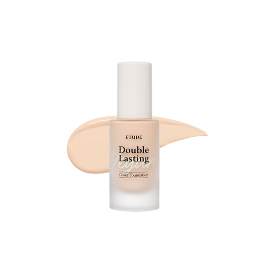 Etudehouse Double Lasting Vegan Cover Foundation 30g -No.17C1 Light Vanilla