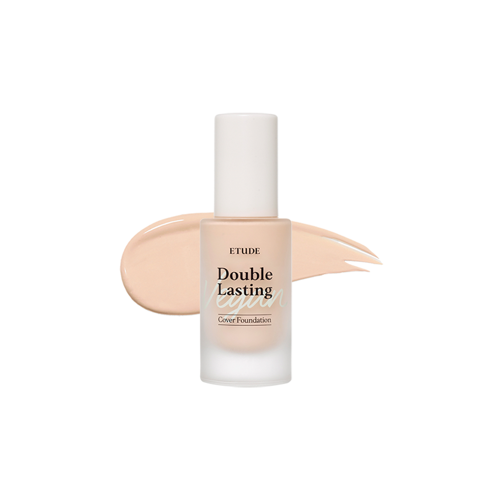 Etudehouse Double Lasting Vegan Cover Foundation 30g -No.19N1 Light Beige