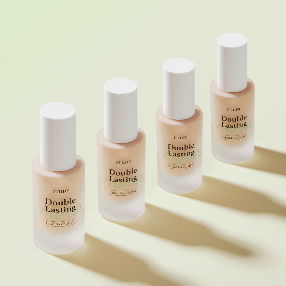 Etudehouse Double Lasting Vegan Cover Foundation 30g -No.19N1 Light Beige