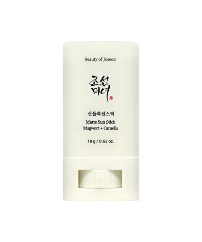 BeautyOfJoseon Matte Sun Stick : Mugwort + Camelia 18g