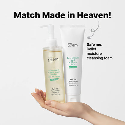 Makeprem Safe me. Relief Moisture Cleansing Oil - 210ml