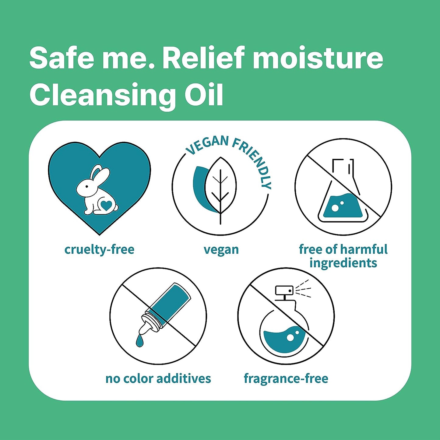 Makeprem Safe me. Relief Moisture Cleansing Oil - 210ml