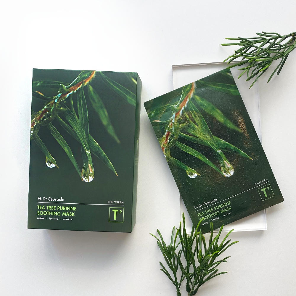Dr.Ceuracle Tea Tree Purifine Soothing Mask 10ea
