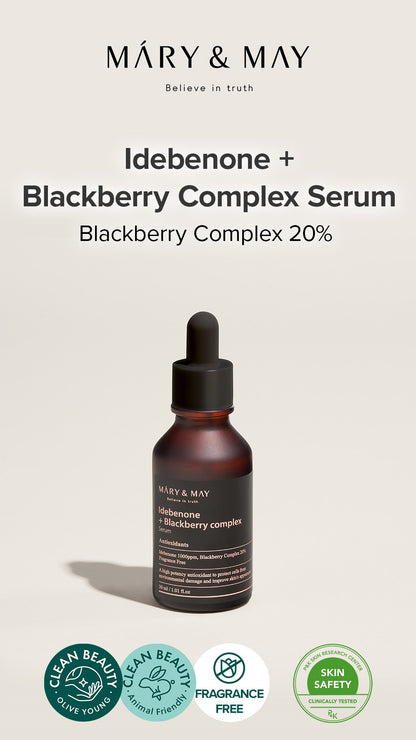 Mary&May Idebenone + Blackberry Complex Serum 30ml