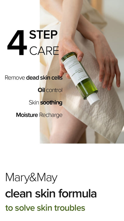 Mary&May Vegan CICA Tea Tree AHA PHA Blemish Toner - 200ml