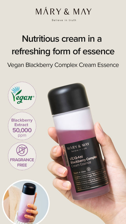Mary&May Vegan Blackberry Complex Cream Essence 140ml