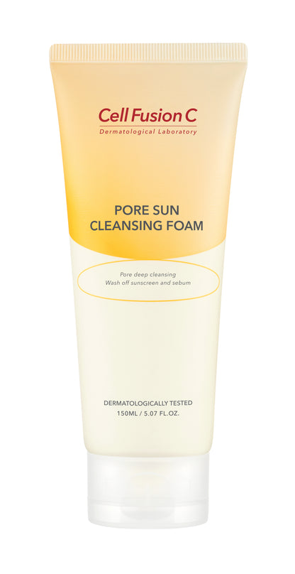 CellfusionC Pore Sun Cleansing Foam - 150ml