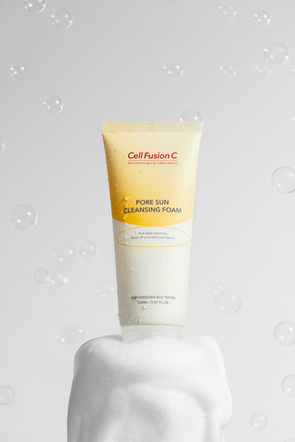 CellfusionC Pore Sun Cleansing Foam - 150ml