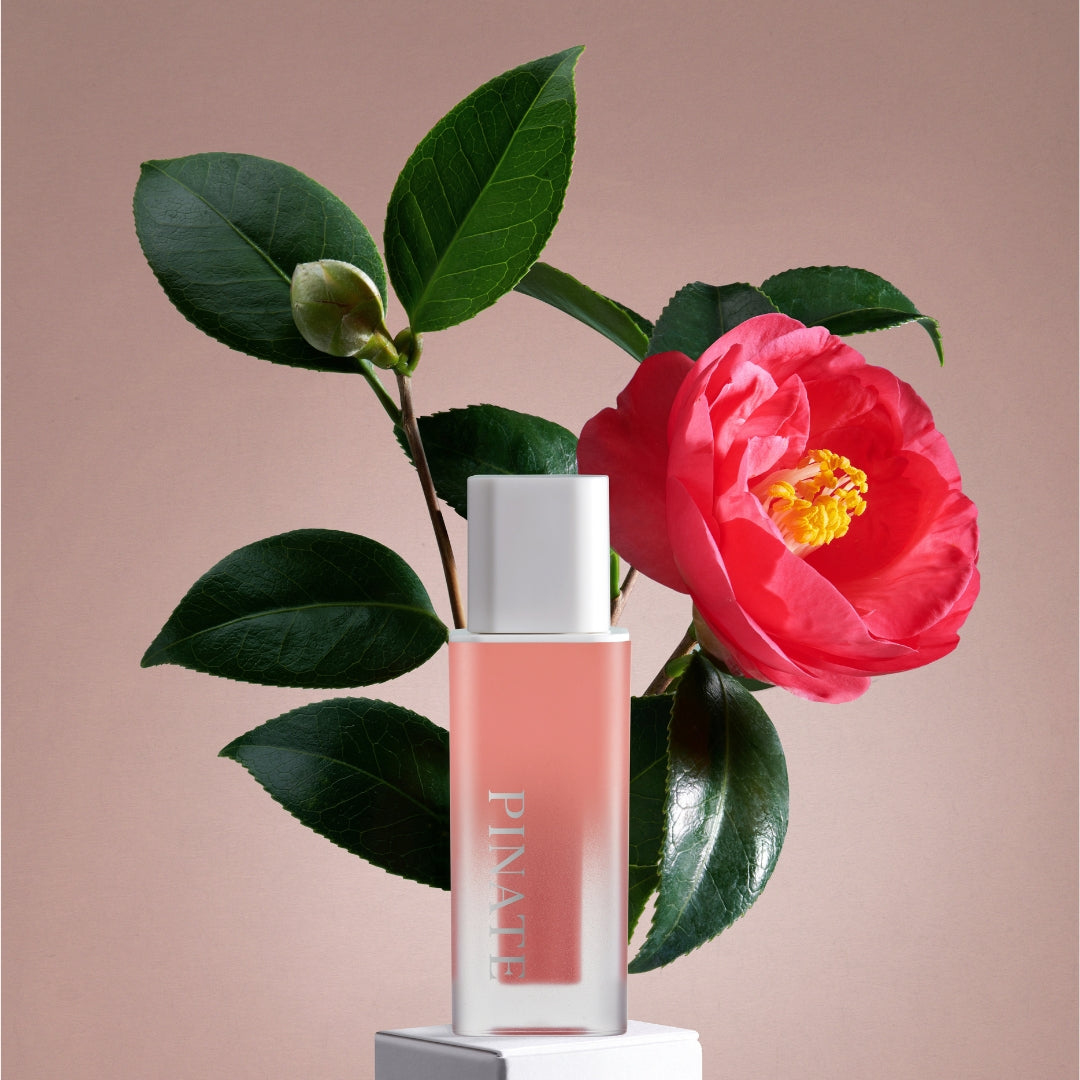 Pinate Natural Bloom Lip Oil Serum - Pink Muhly