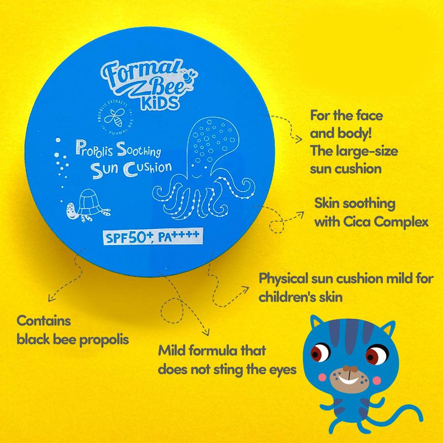 FormalBeeKids Propolis Soothing Sun Cushion SPF50+ PA++++ 25g