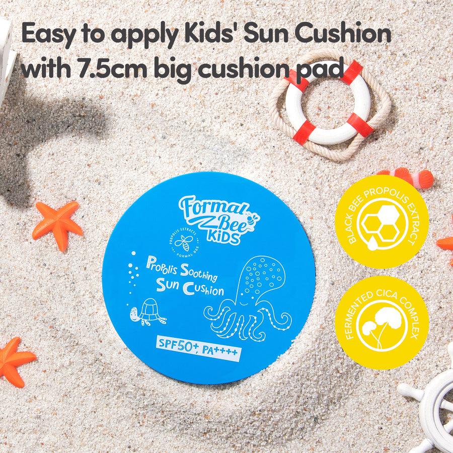 FormalBeeKids Propolis Soothing Sun Cushion SPF50+ PA++++ 25g