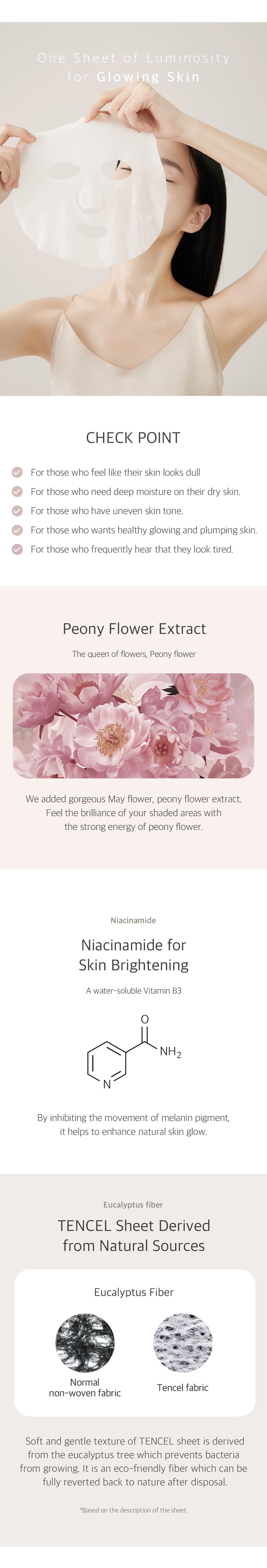 Needly Peony Jelly Mask 10 sheets