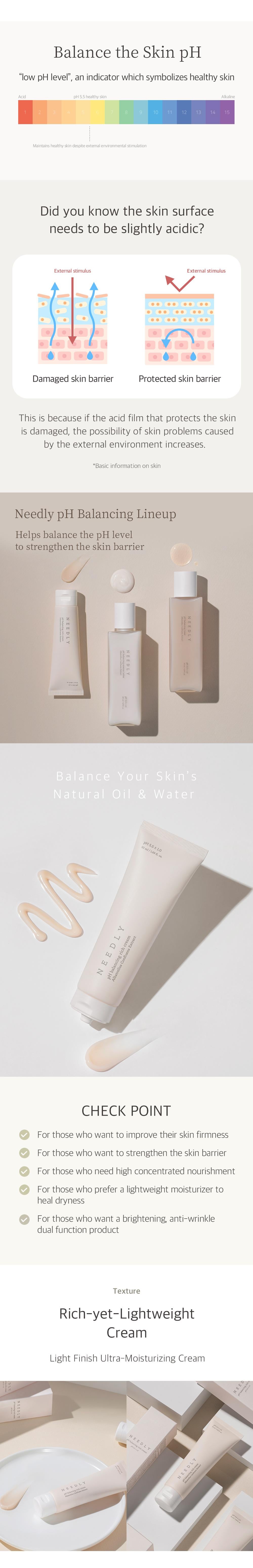Needly pH balancing rich cream 50ml