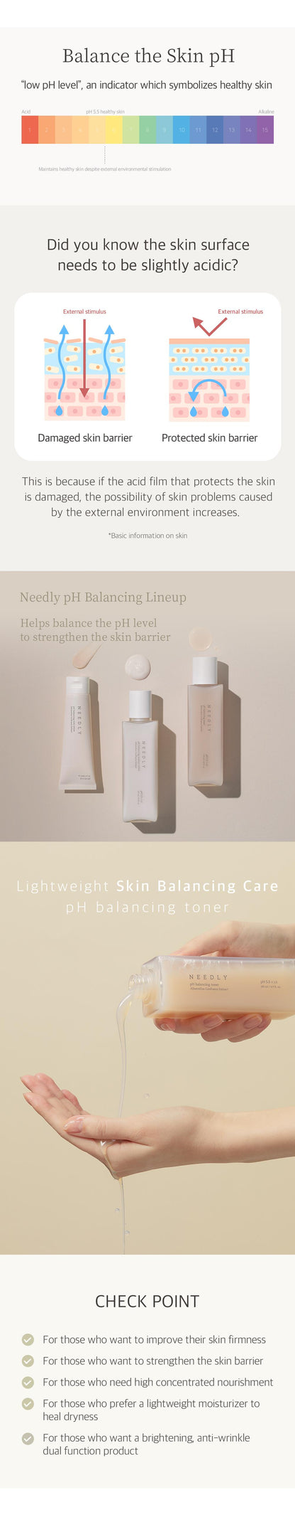 Needly pH balancing toner 145ml