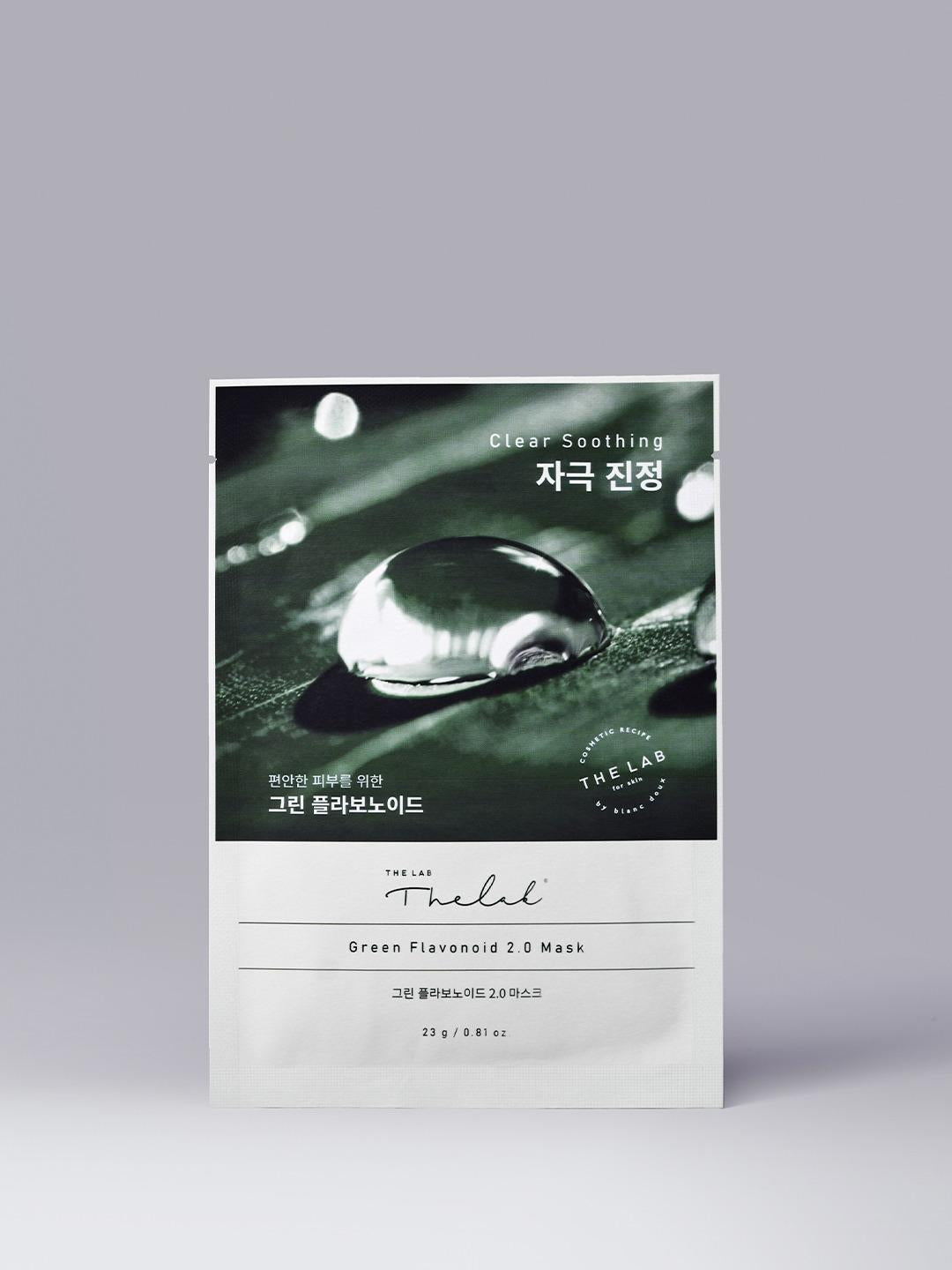 THE LAB By BLANC DOUX Green Flavonoid 2.0 Mask 1EA 23g