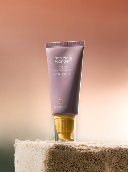 haruharuwonder Black Rice Pure Mineral Relief Daily Sunscreen Unscented SPF50+ 50ml