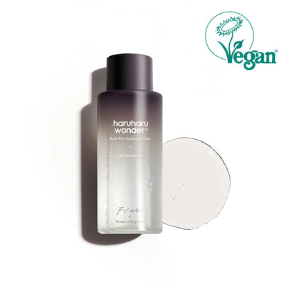 haruharuwonder Black Rice Hyaluronic Toner for Sensitive Skin - 3Size