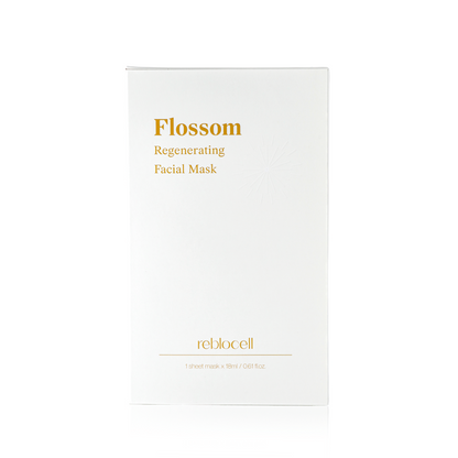 Reblocell Flossom Regenerating Facial Mask EGF 1ppm 1 Sheet