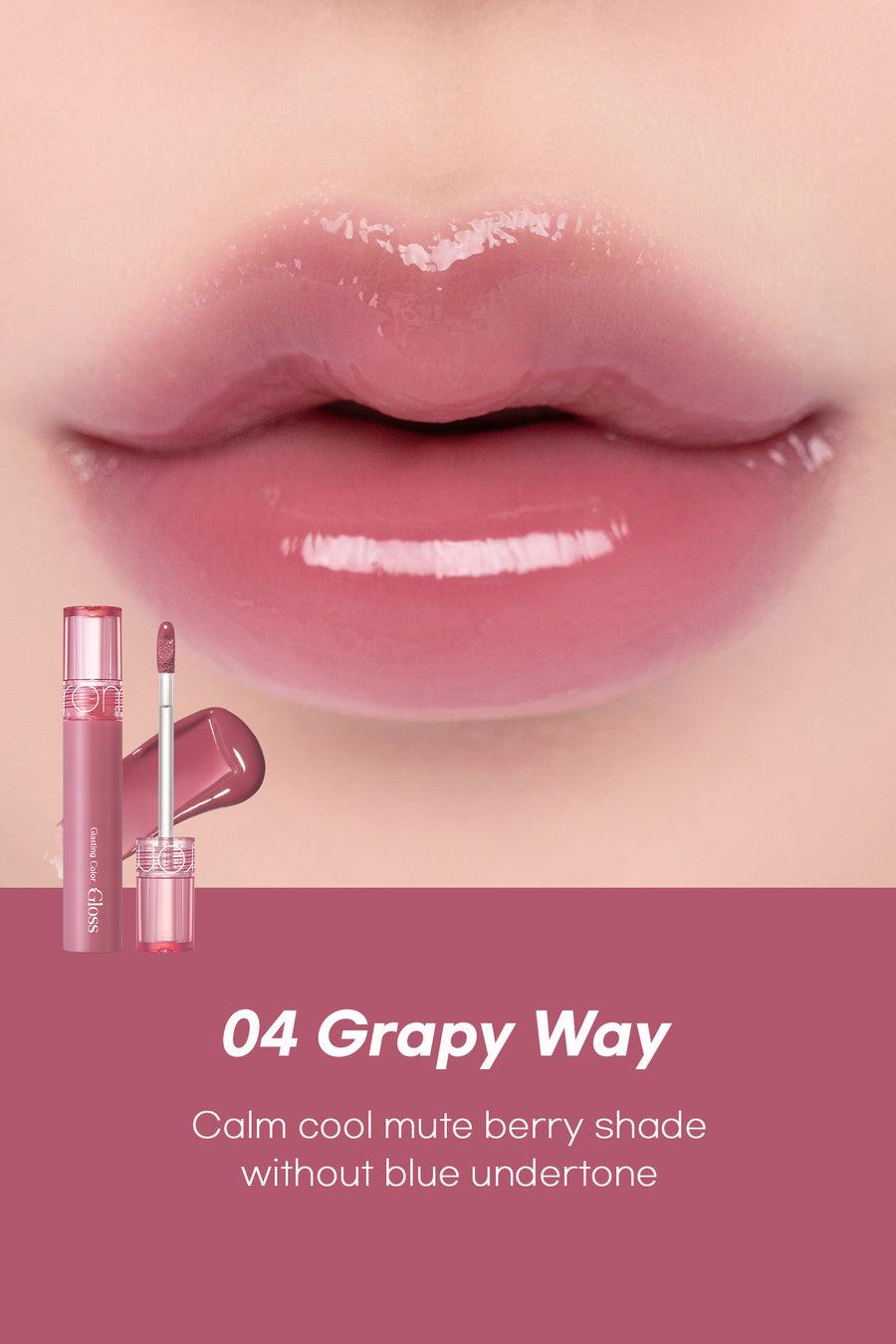 Romand Glasting Color Gloss 4g - 01 Peony Ballet