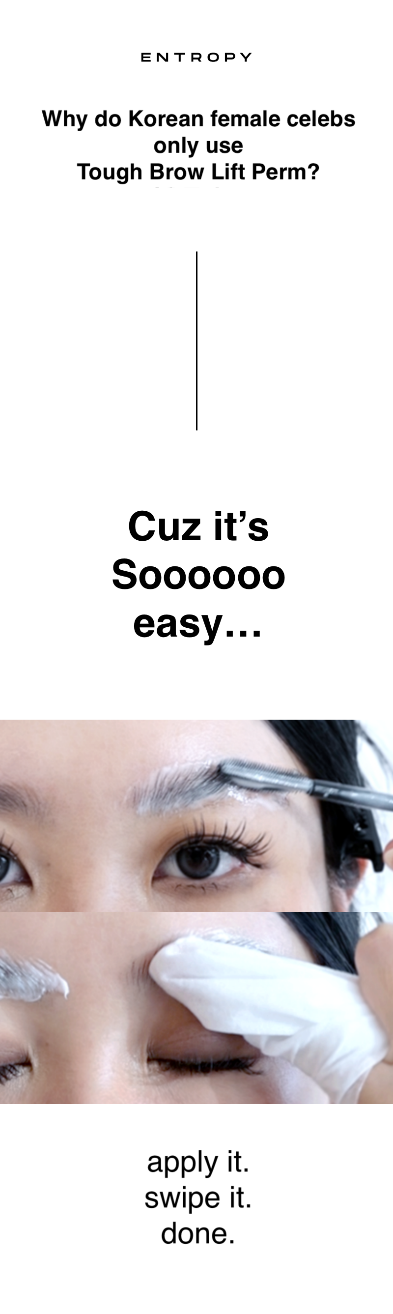 ENTROPY Tough Brow Lift Perm 20g