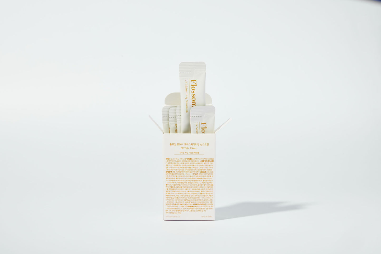 Reblocell Flossom UV Moisturising Sunscreen Pocket - 10ea / box