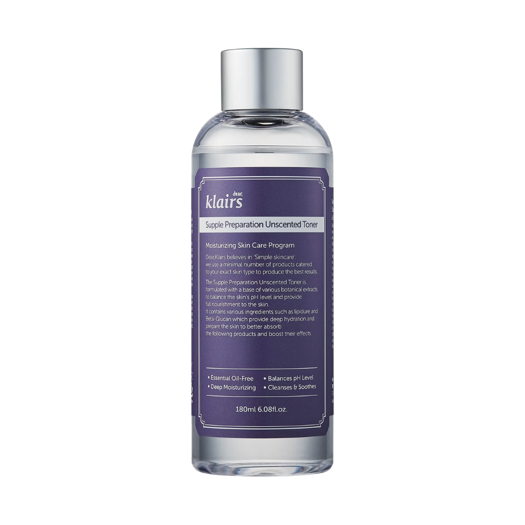 Dear Klairs Supple Preparation Unscented Toner 180ml