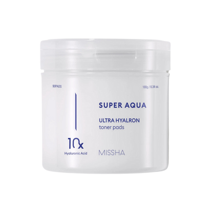 MISSHA Super Aqua Ultra Hyalron Toner Pads 180g/ 90pcs