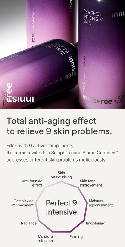Innisfree Perfect 9 Intensive Skin 200ml