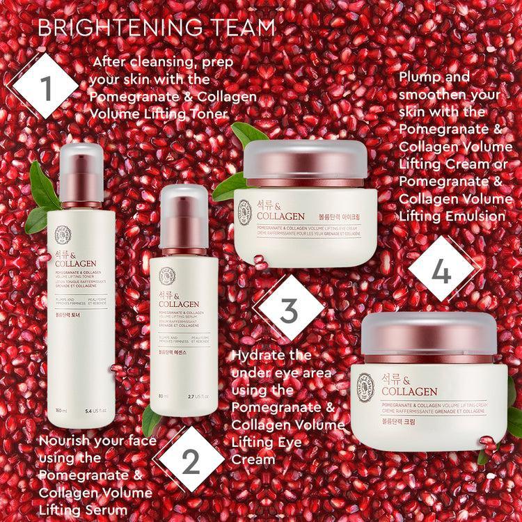 Thefaceshop POMEGRANATE AND COLLAGEN VOLUME LIFTING TONER 160ml