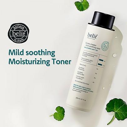 Belif Stress shooter - cica soothing toner 200 ml