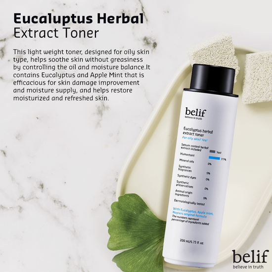Belif Eucalyptus herbal extract toner 200 ml