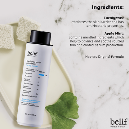 Belif Eucalyptus herbal extract toner 200 ml