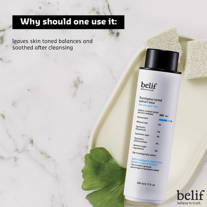 Belif Eucalyptus herbal extract toner 200 ml