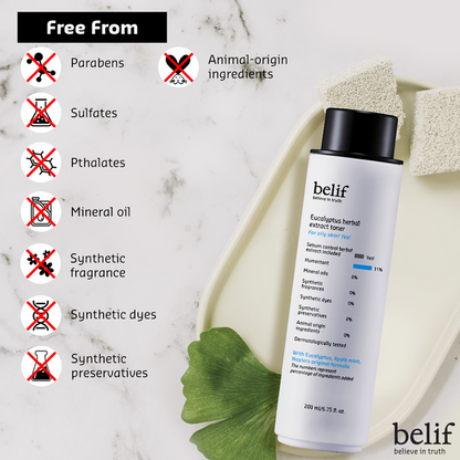 Belif Eucalyptus herbal extract toner 200 ml