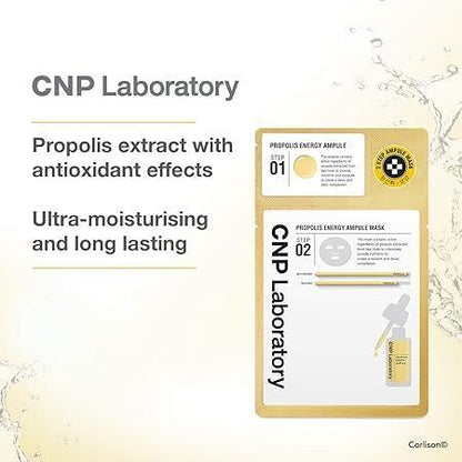CNP Laboratory 2-Step Propolis Energy Active Ampule Mask (5 Sheets)
