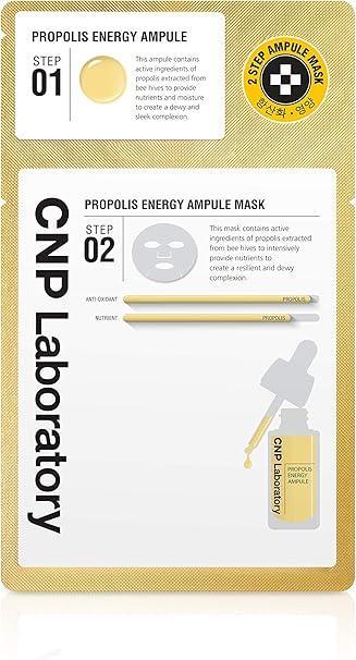 CNP Laboratory 2-Step Propolis Energy Active Ampule Mask (5 Sheets)