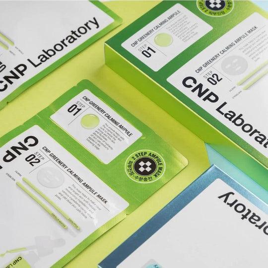 CNP Laboratory 2-Step Greenery Calming Ampule Mask 5ea
