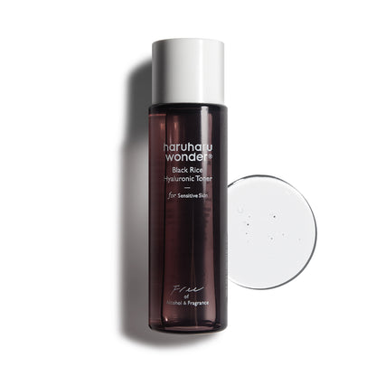 haruharuwonder Black Rice Hyaluronic Toner for Sensitive Skin - 3Size