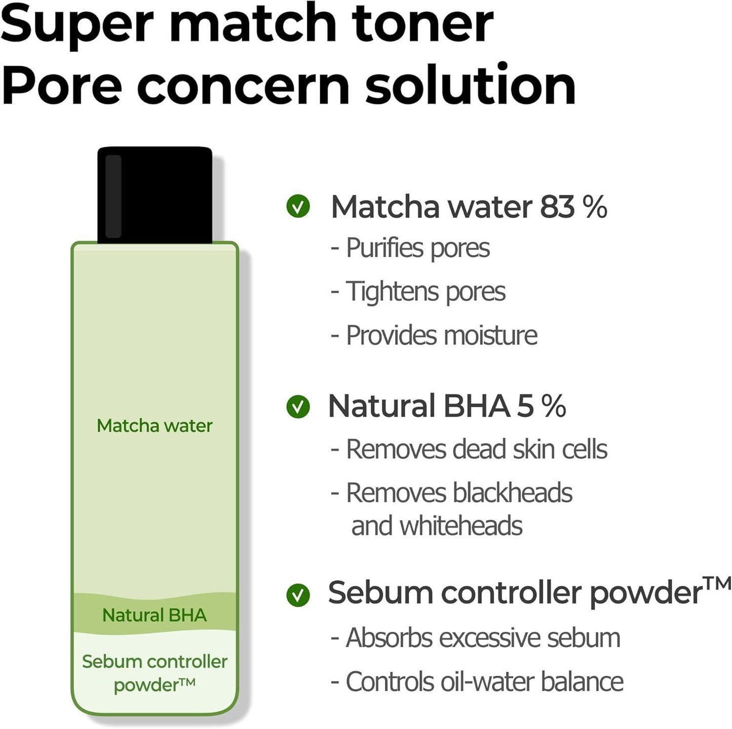 SomeByMi SUPER MATCHA PORE TIGHTENING TONER 150ml