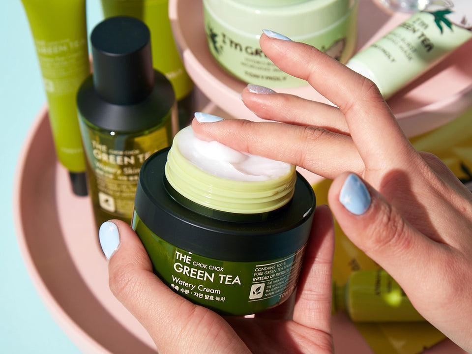 TONYMOLY The Chok Chok Green Tea Watery Moisture Cream 100ml