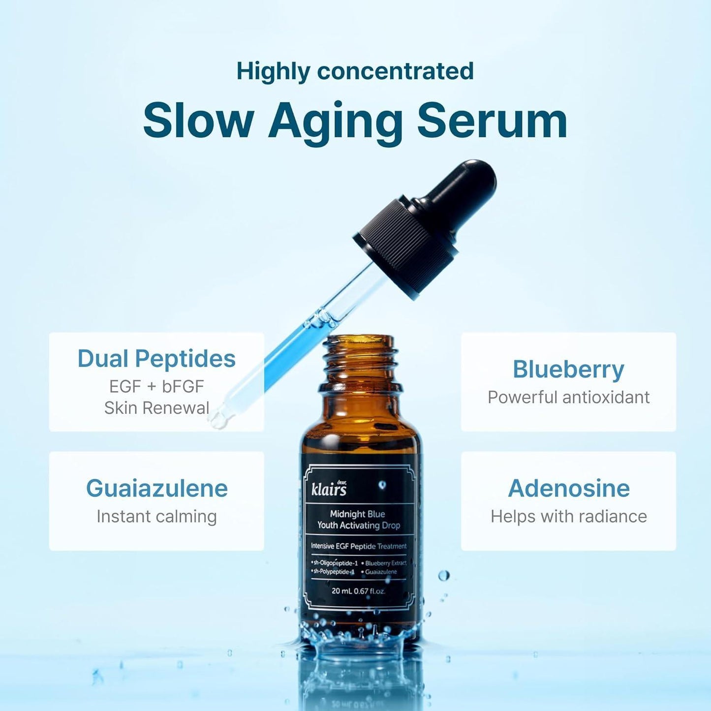 Dear Klairs Midnight Blue Youth Activating Drop 20ml