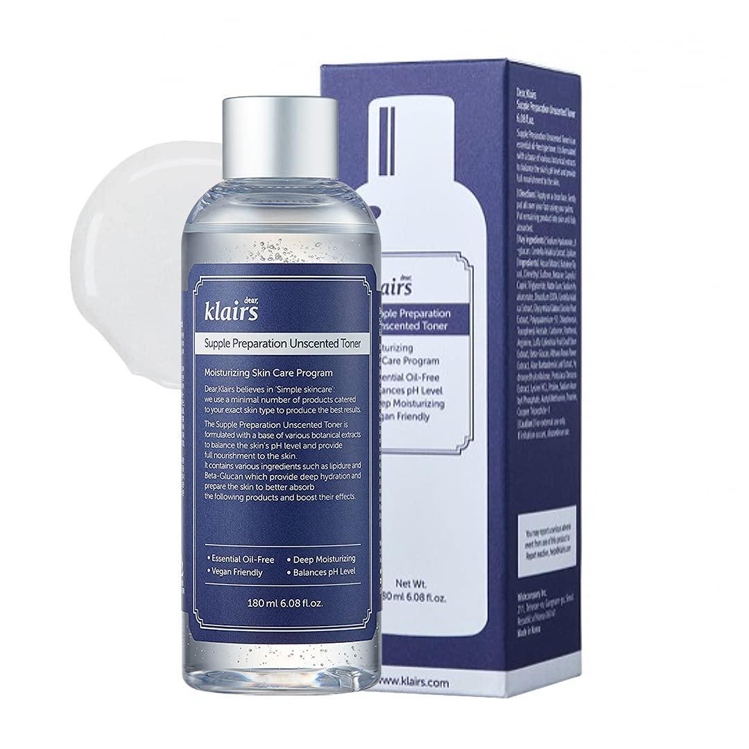 Dear Klairs Supple Preparation Unscented Toner 180ml