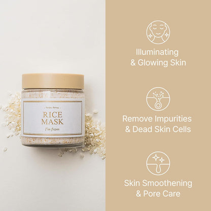 ImFrom Rice Mask 110g