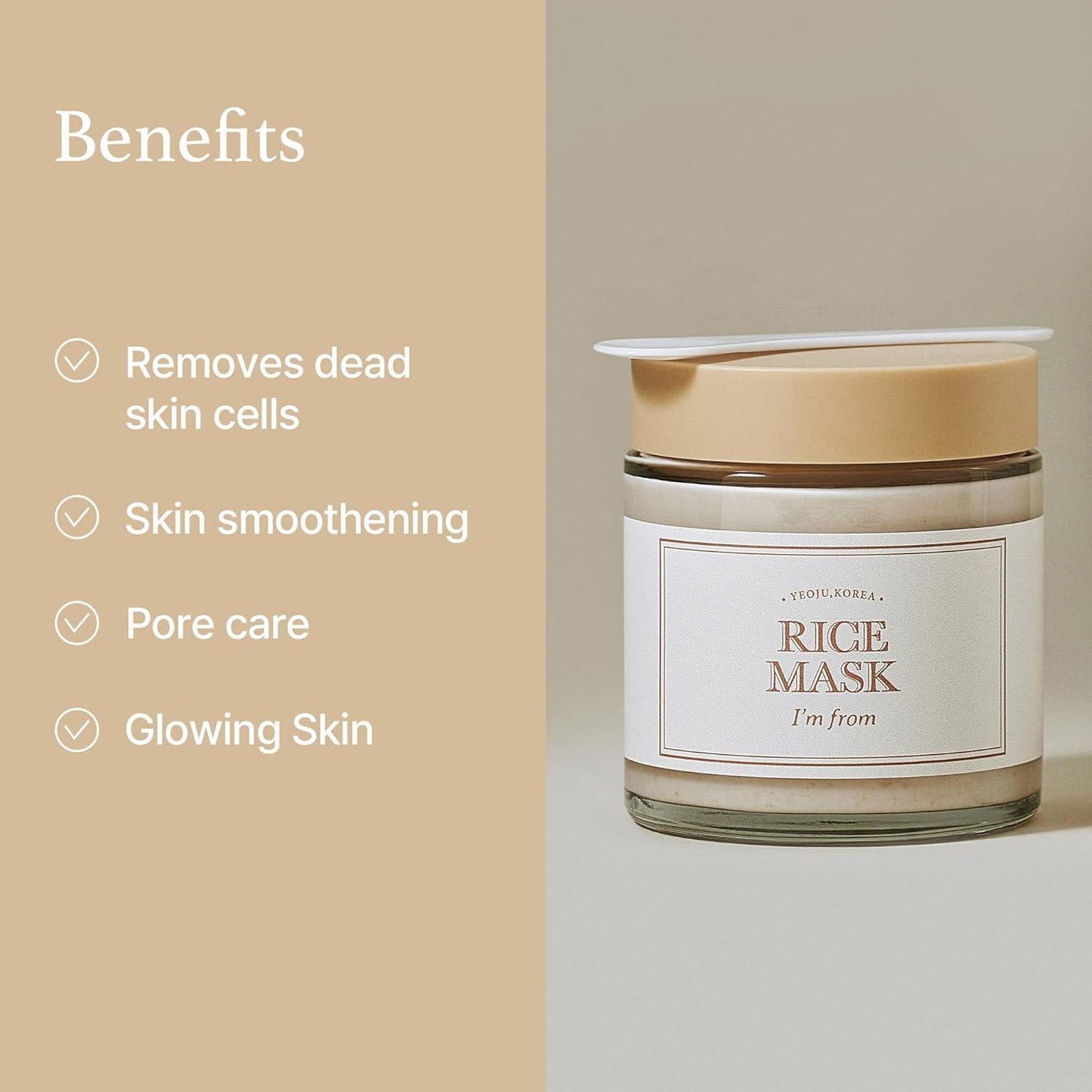 ImFrom Rice Mask 110g