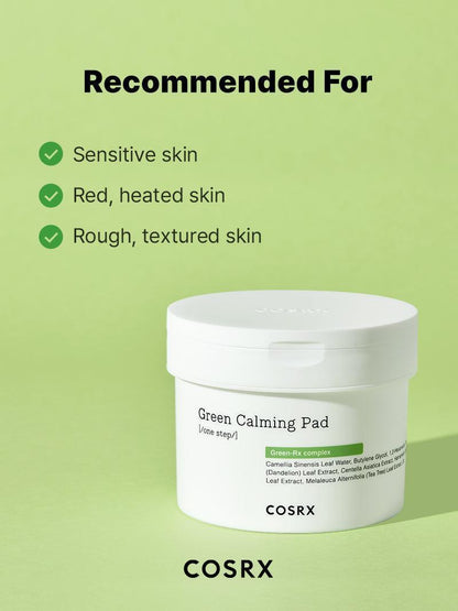 Cosrx One Step Green Hero Calming Pad 70pcs