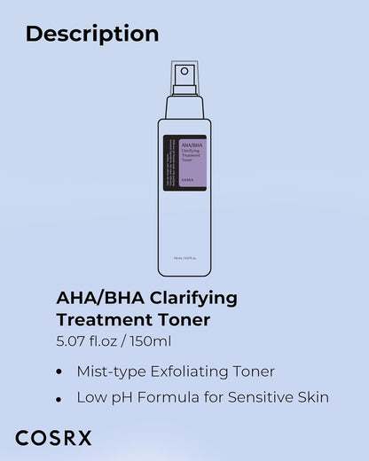 Cosrx AHA/BHA Clarifying Treatment Toner 150ml